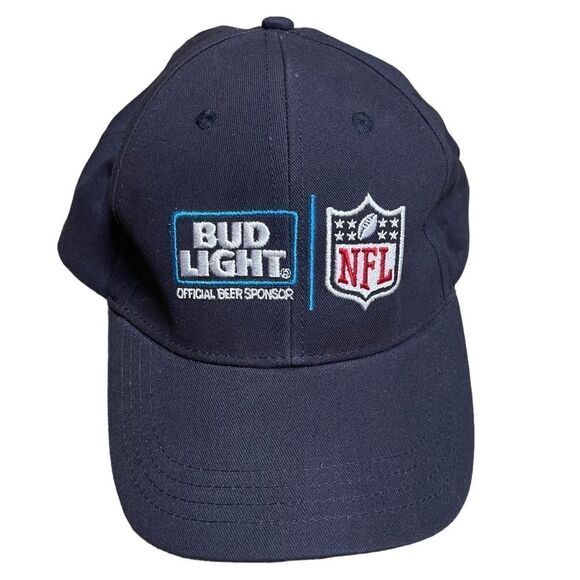 Bud Light NEW Official Beer Sponsor of NFL Football Snapback Hat Baseball Cap - Picture 1 of 8